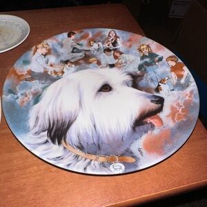Briggsmore "Help My Friends" Series collector plate titled "Corky's Dream